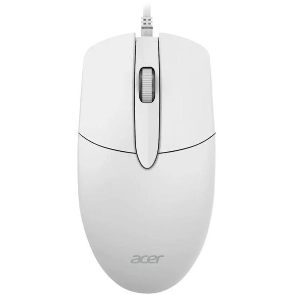 Мышь Acer OMW300 оптическая, проводная, USB, белый [zl.mcecc.01v]